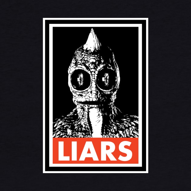 Reptilians Lie by AbductionWear